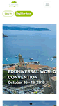 Mobile Screenshot of convention.eduniversal.com